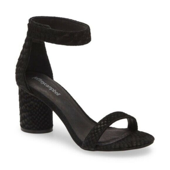 Jeffrey Campbell Shoes - Jeffrey Campbell Laura Suede Ankle Strap Sandals